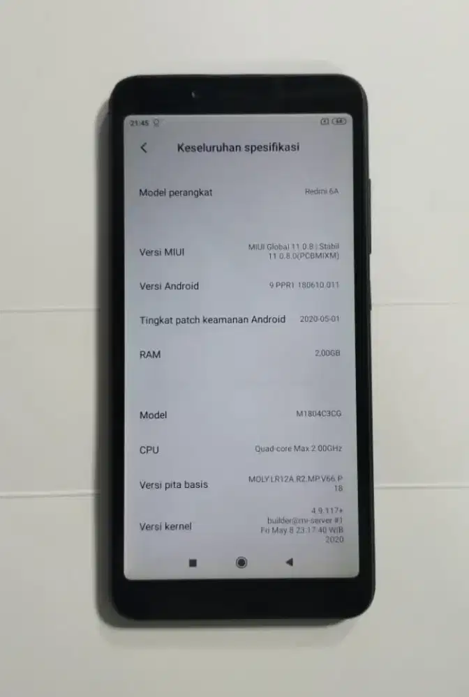 XIAOMI REDMI 6A