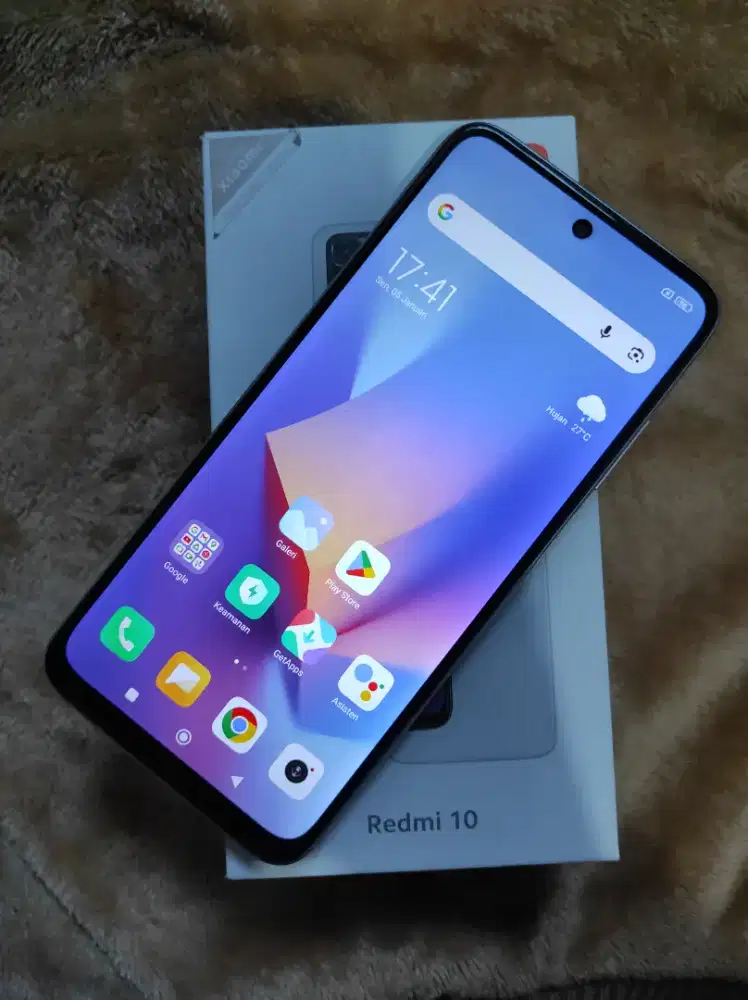 Xiaomi Redmi 10 Ram 4/64 Fullset mulus Original