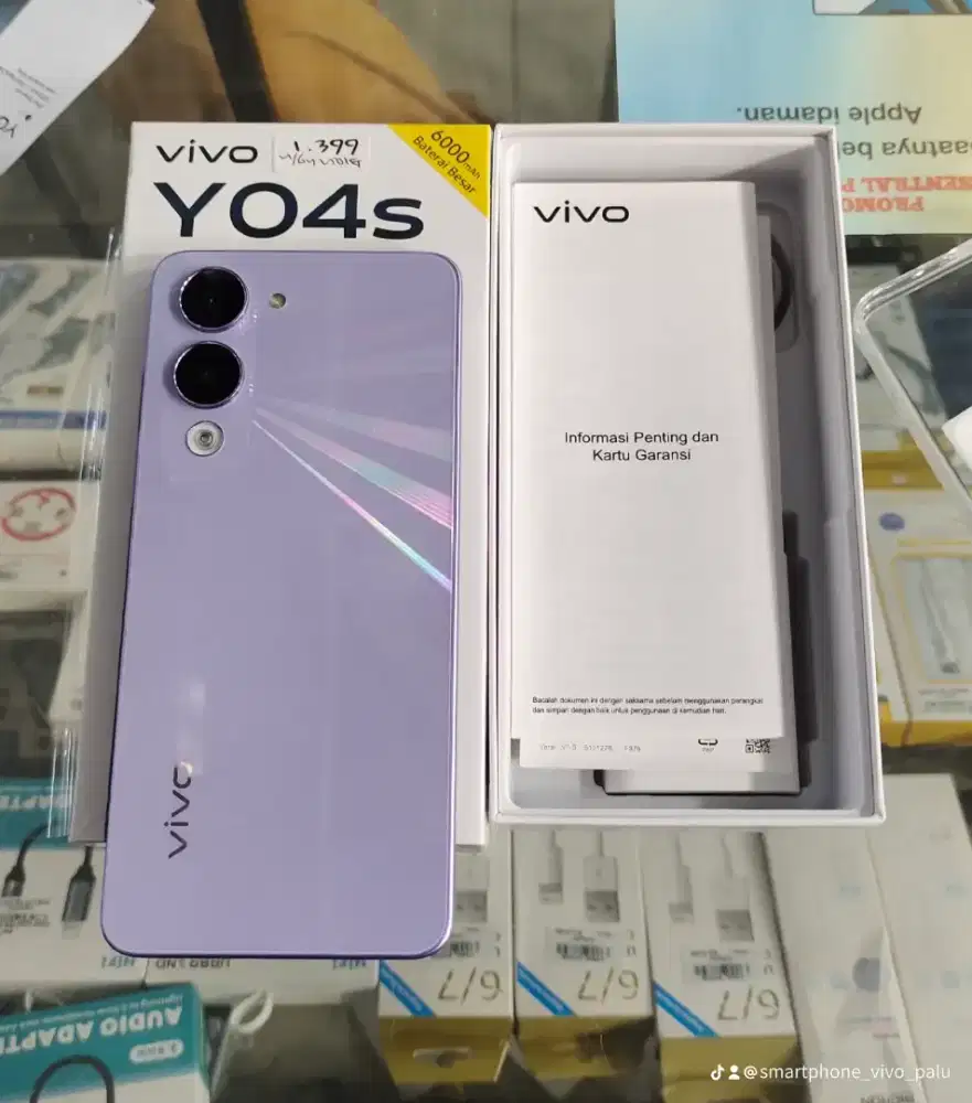 Vivo y04s dengan batrai badak nya dan tahan banting extrim