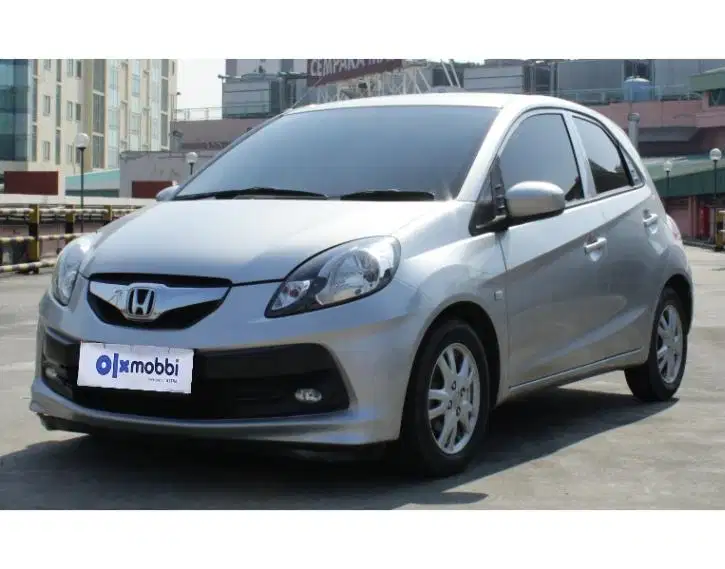 TDP 5,JT Honda Brio 1.2 E Bensin-AT Abu-Abu 2014