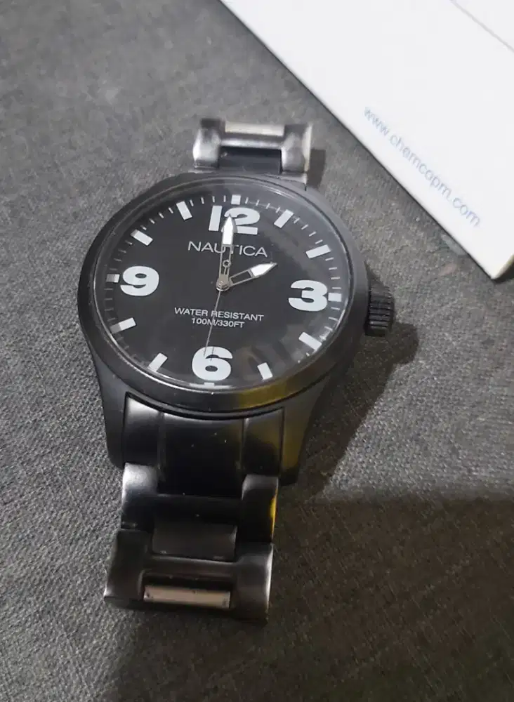 Nautica steel black original