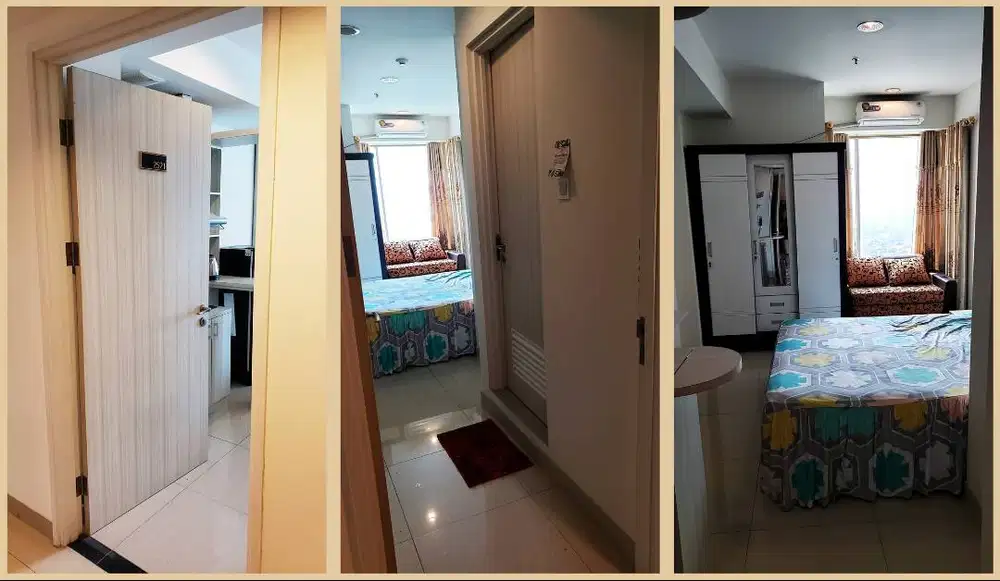 Disewakan Apartemen Studio di Grand Kamala Lagoon, Full Furnish