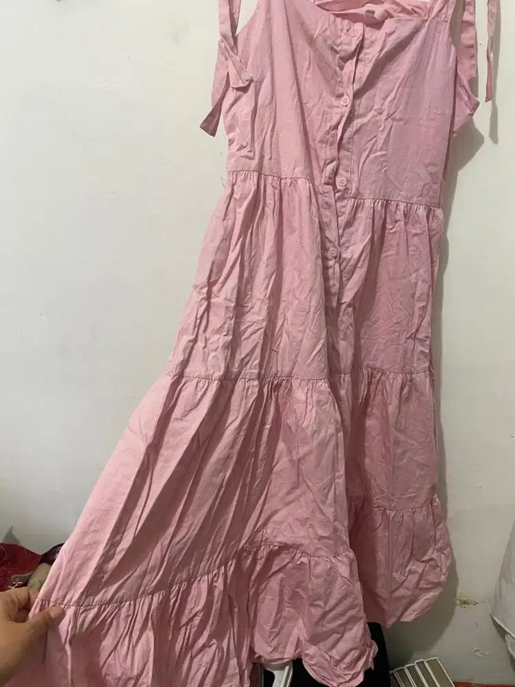 DRES PINK SOFT WANITA