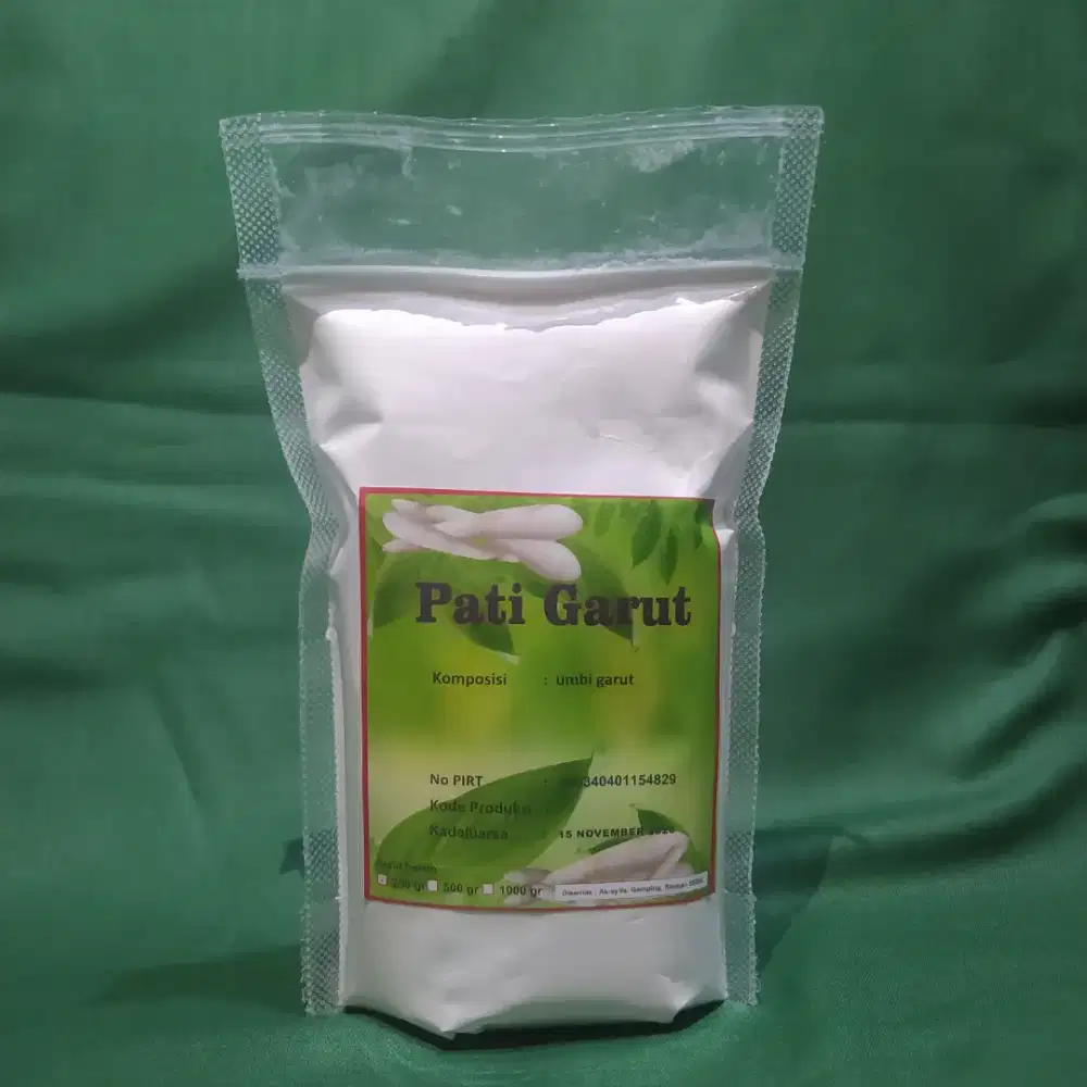 Pati Garut | Tepung Garut | Pati Irut
