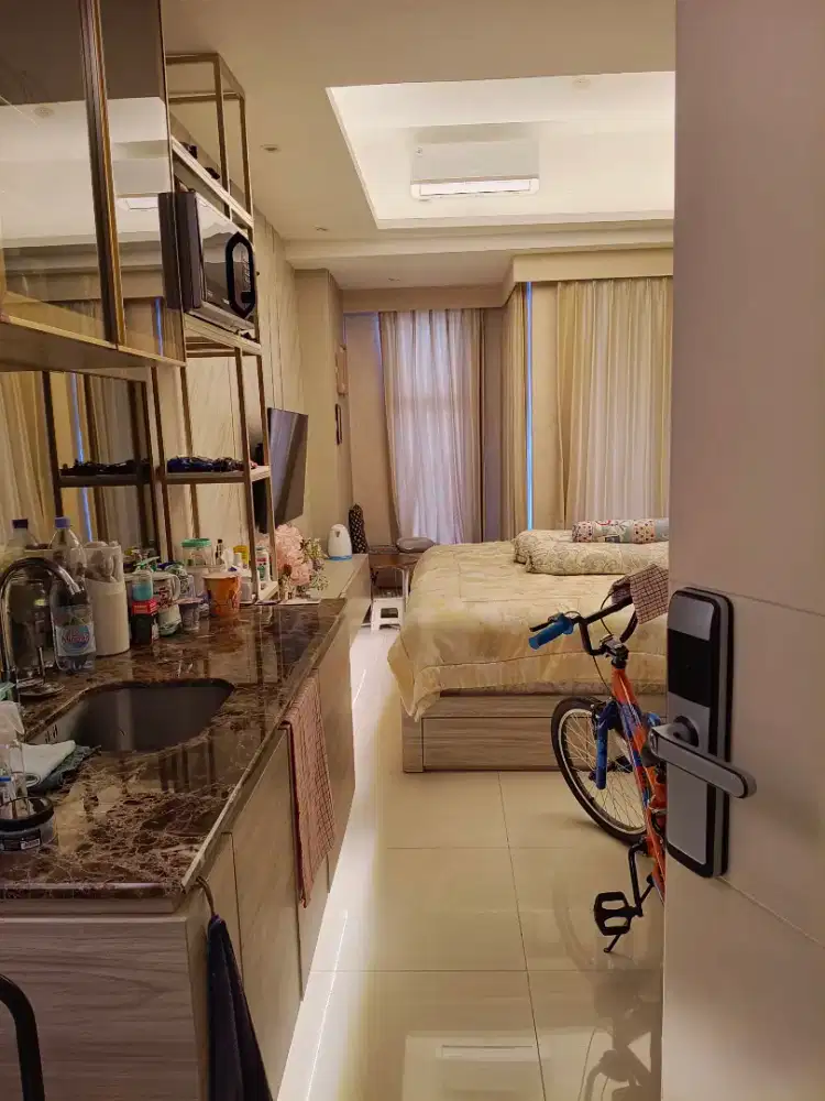 Disewakan Apartemen Amor Studio City View Fully Furnished