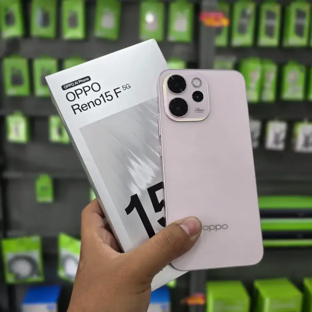 Oppo Reno 15f 5G 8/128 Baterai 7000mAh