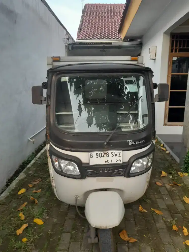 Motor Roda 3 box Cargo TVS KING