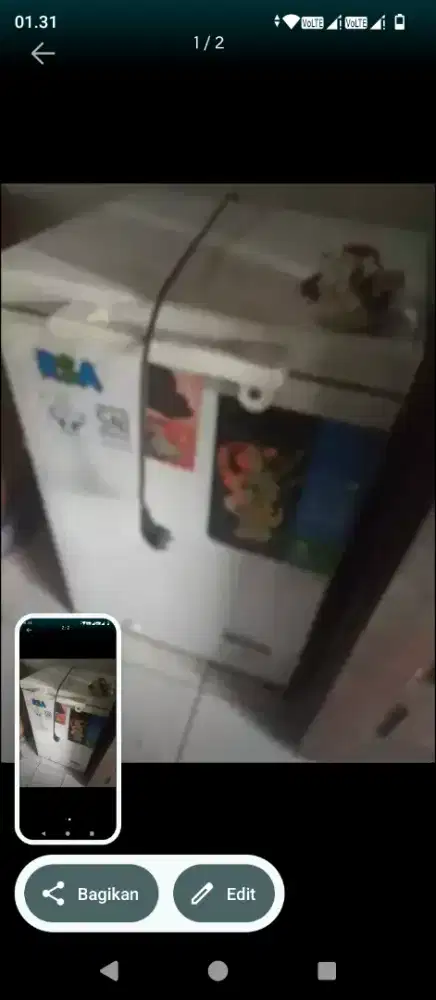 Jual cepat frezer RSA