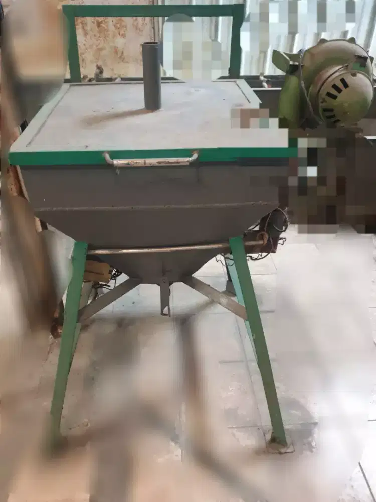 Mesin pemanas / oven biji plastik