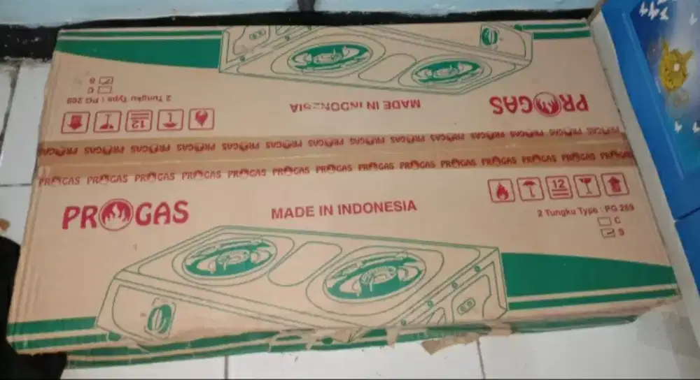 Kompos Gas 2 tungku