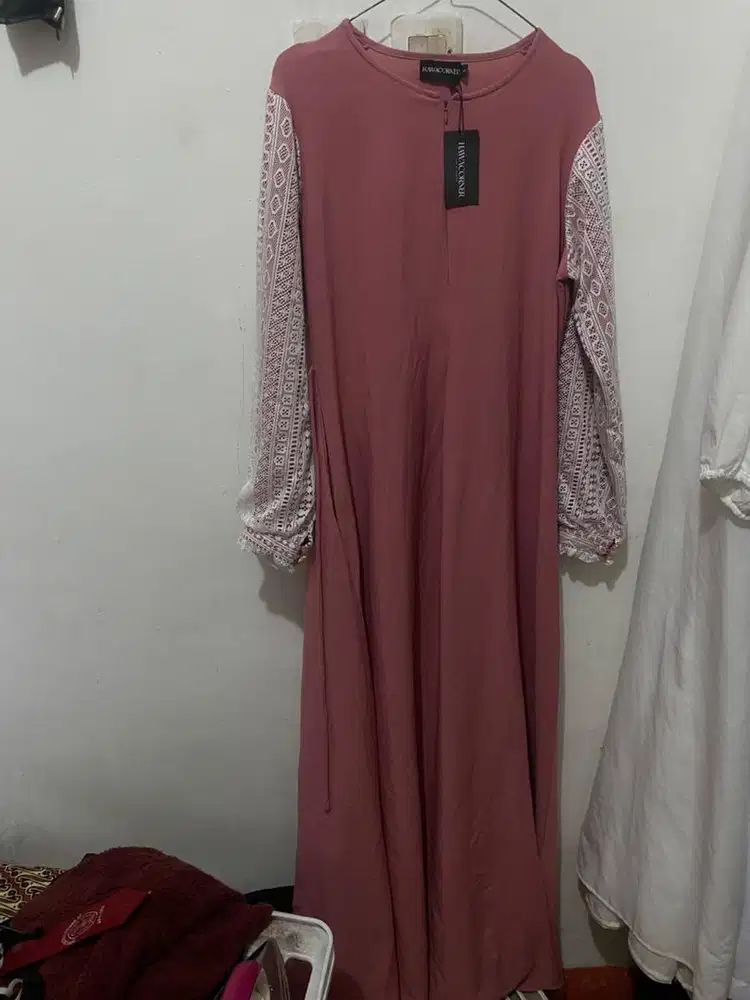 DRES WARNA PINK SOFT