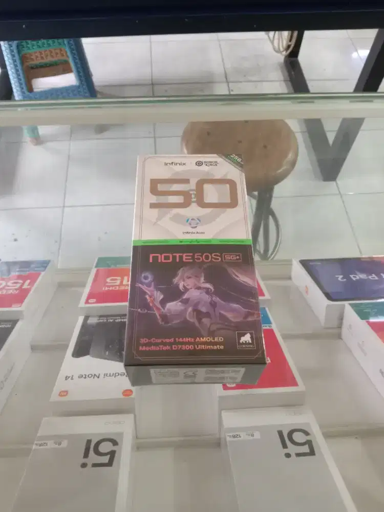 [ Fast respon WA ] Infinix Note 50s 5G 8+8/256 Garansi resmi 1thn