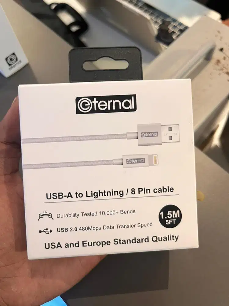 kabel fast charging 60watt usb c to lightning