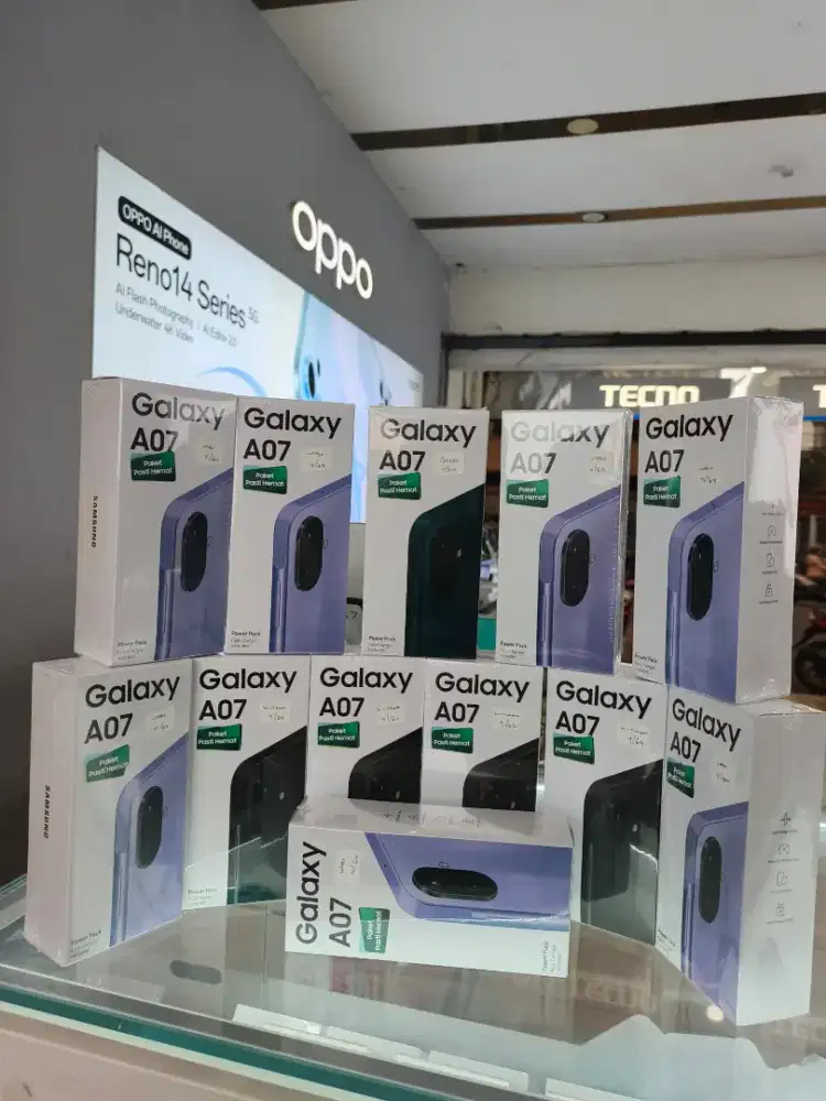 Samsung A07 4+4/64 baru spesial promo