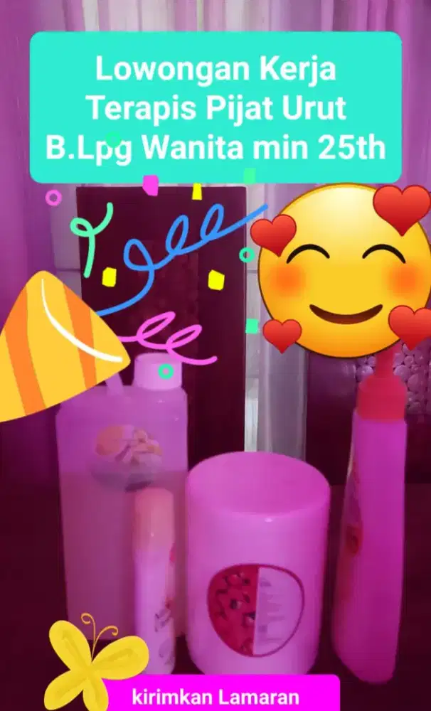 Loker untuk wanita penyembuhan B.L