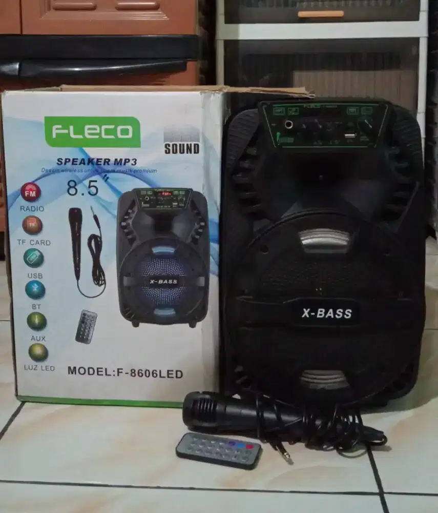 Jual bas second merek fleco