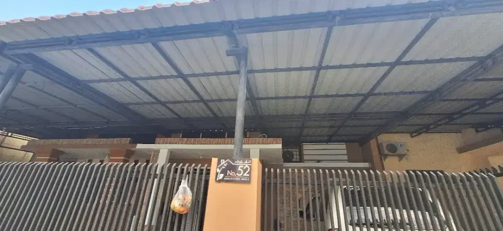 Kanopi besi atap spandex premium