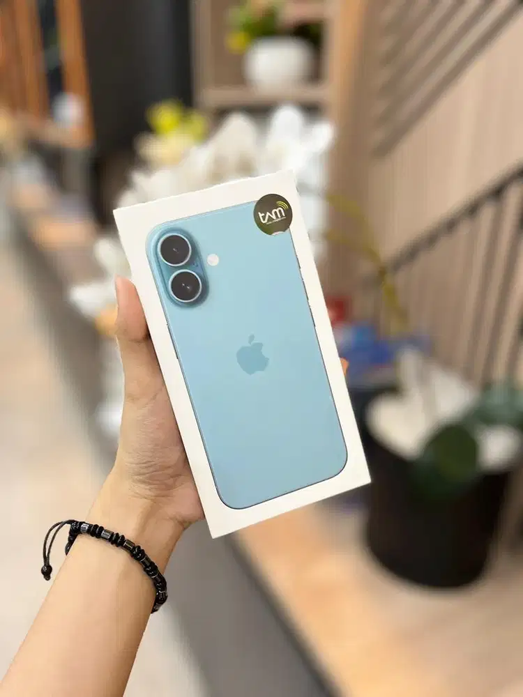 IPHONE 16 128 TEAL NEW RESMI INDO