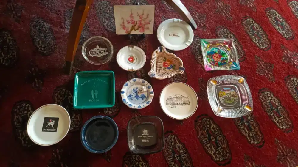 Jual asbak antik jadul vintage koleksi