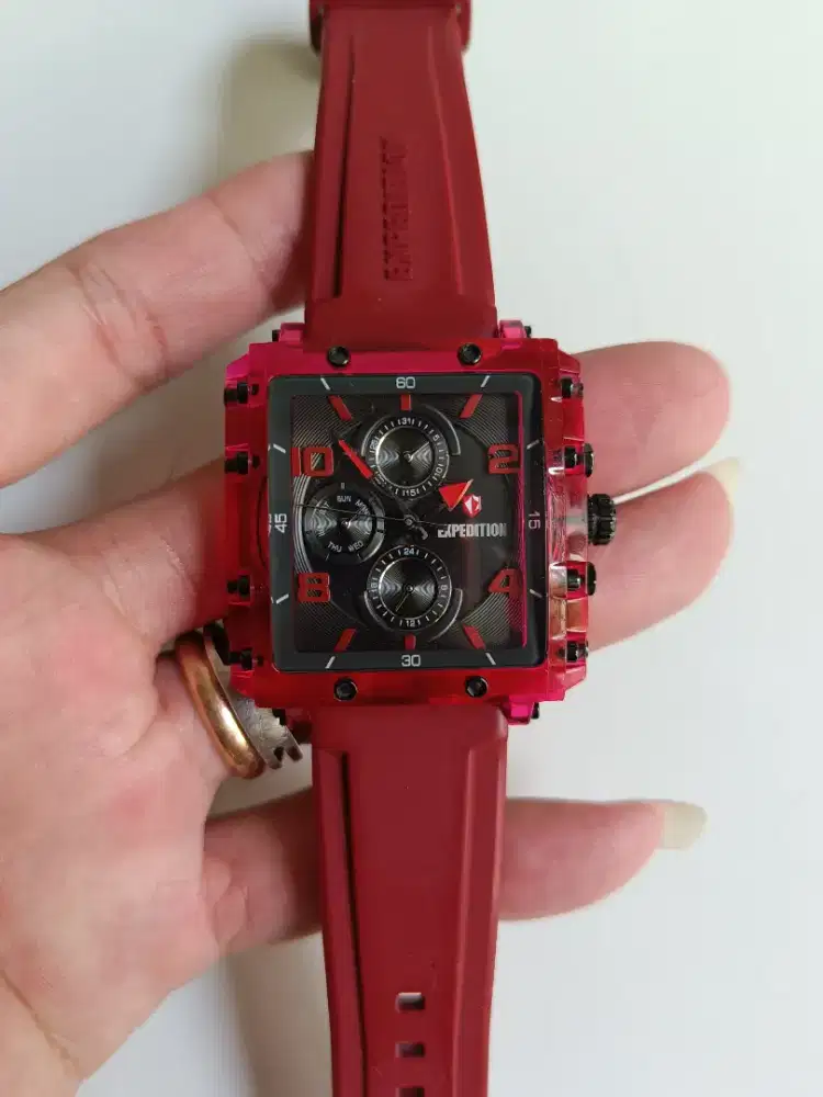 Expedition E6808M Unisex Jam Tangan Expedition Original bekas bagus