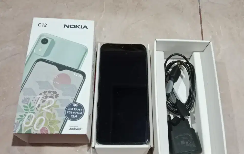 Nokia android C12 Ram 3+2, Rom 64