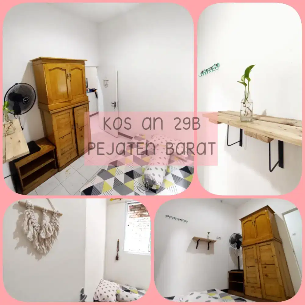 Kos kosan Putri Isi Kamar Lengkap Mahasiswi Karyawati Pasar Minggu