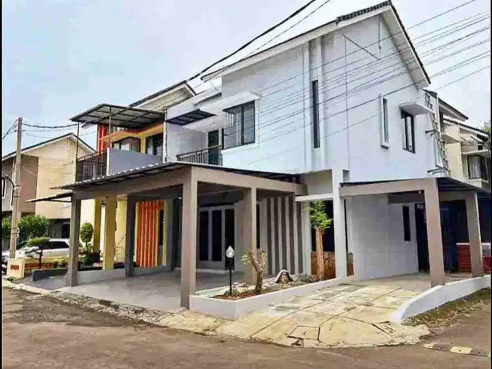 Rumah Hoek Siap Huni di Pamulang Tangerang Selatan SHM 1,4 M