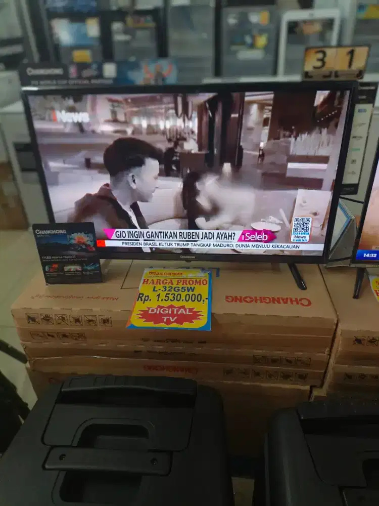 Kredit TV Changhong 32 inc tanpa dp