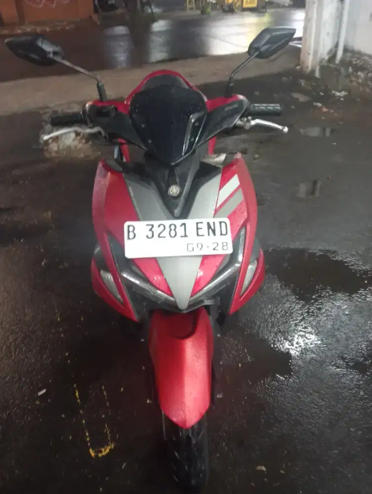 Di jual aerox 2018 pajak telat KTP gak ada