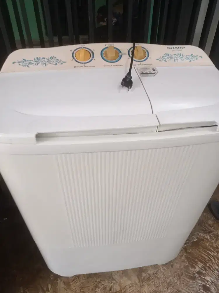 Jual mesin cuci 2 tabung normal semua