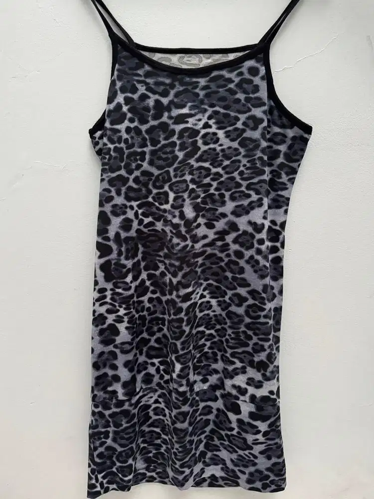 Strap Dress Leopard