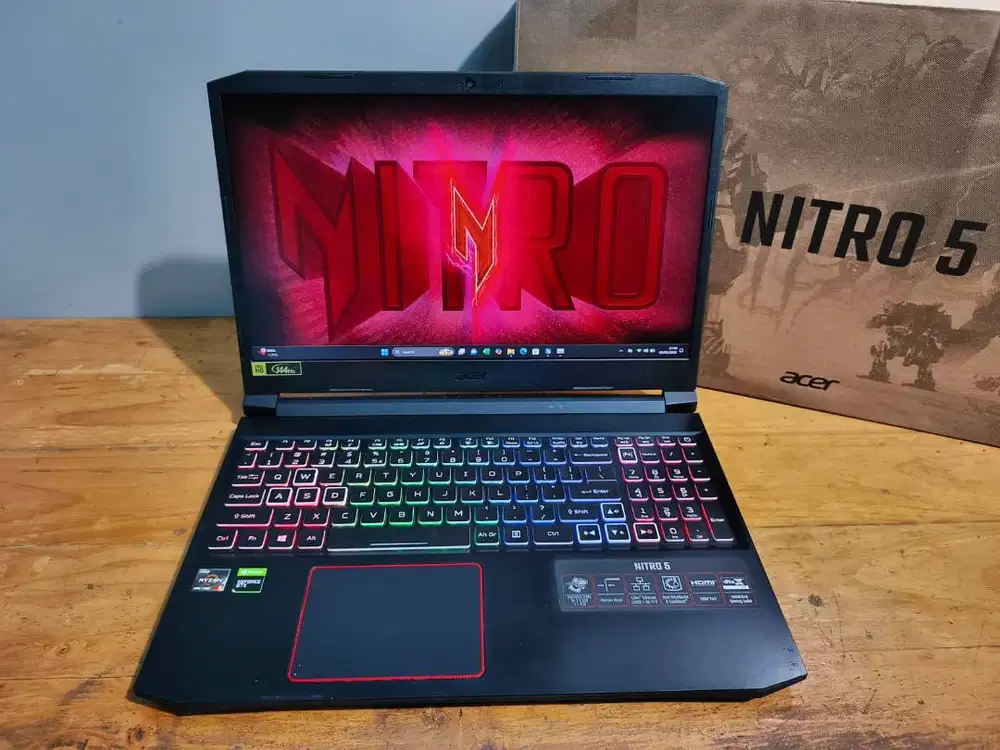 Nitro AN515-44 Ryzen 5 4600H 16/512GB GTX 1650 Ti 4GB FHD 144Hz Fulset