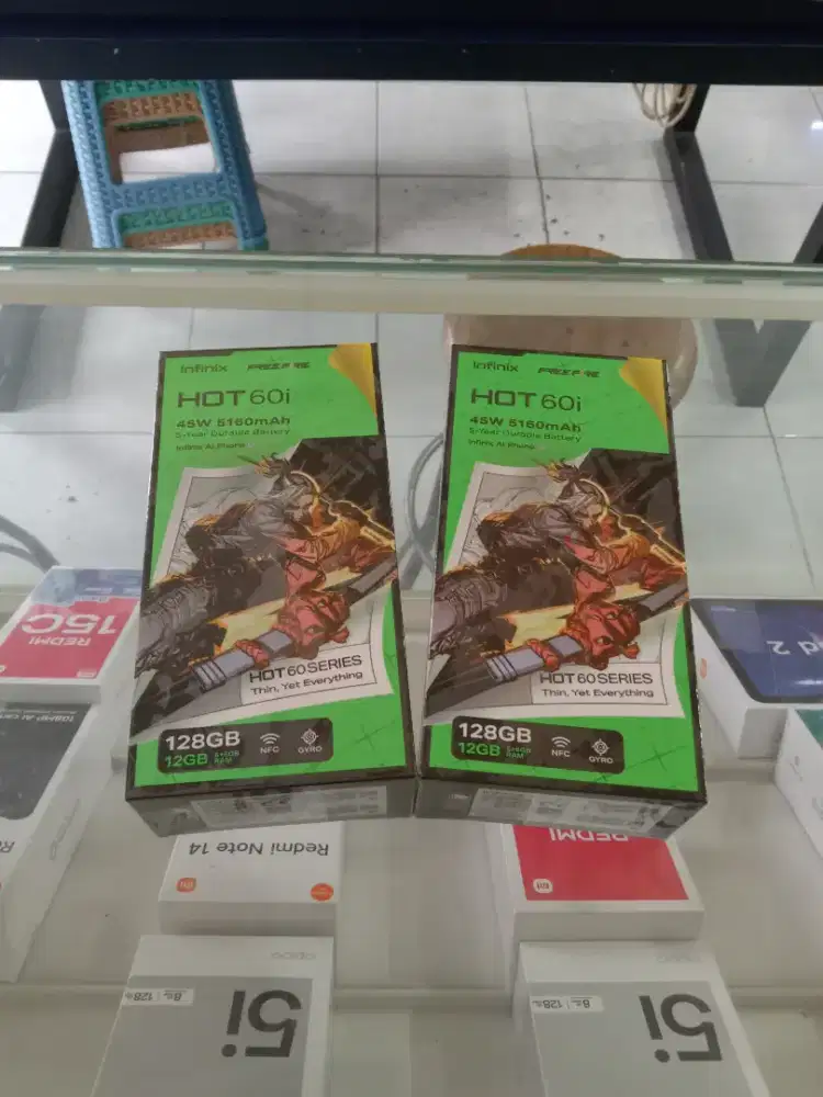 [ Fast respon WA ] Infinix Hot 60i NFC 8+8/256 Garansi resmi 1thn