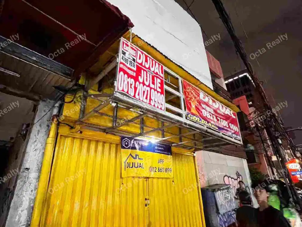Di Jual Ruko 4 Lantai Modern di Hayam Wuruk Gambir Jakarta Pusat