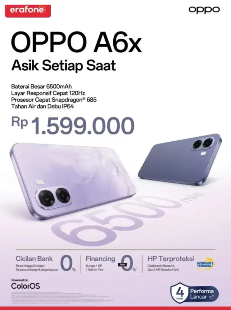 KREDIT OPPO A6x