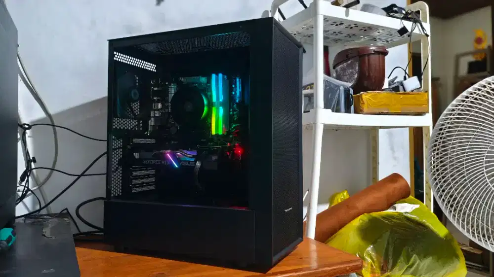 PC/Komputer Gaming Ryzen 5 Ram 32GB SSD 1TB VGA 12GB Monitor 27 165hz