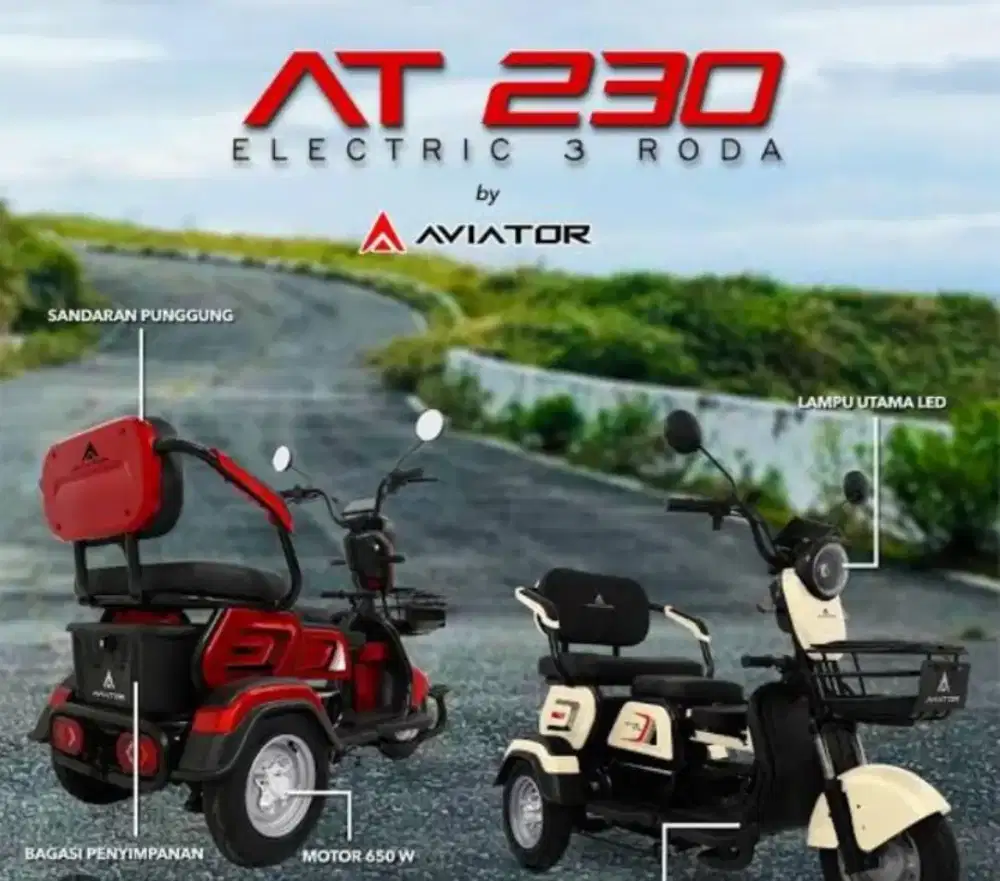SEPEDA LISTRIK GODA AT 230