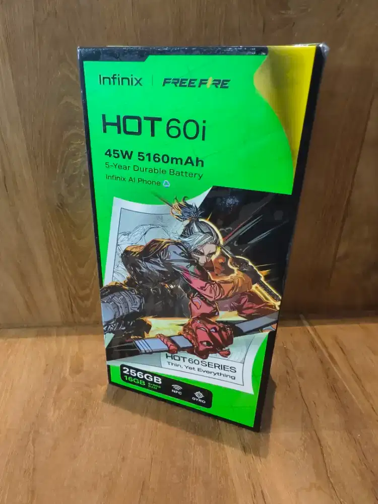 Infinix Hot 60i 8/256 new! Silver