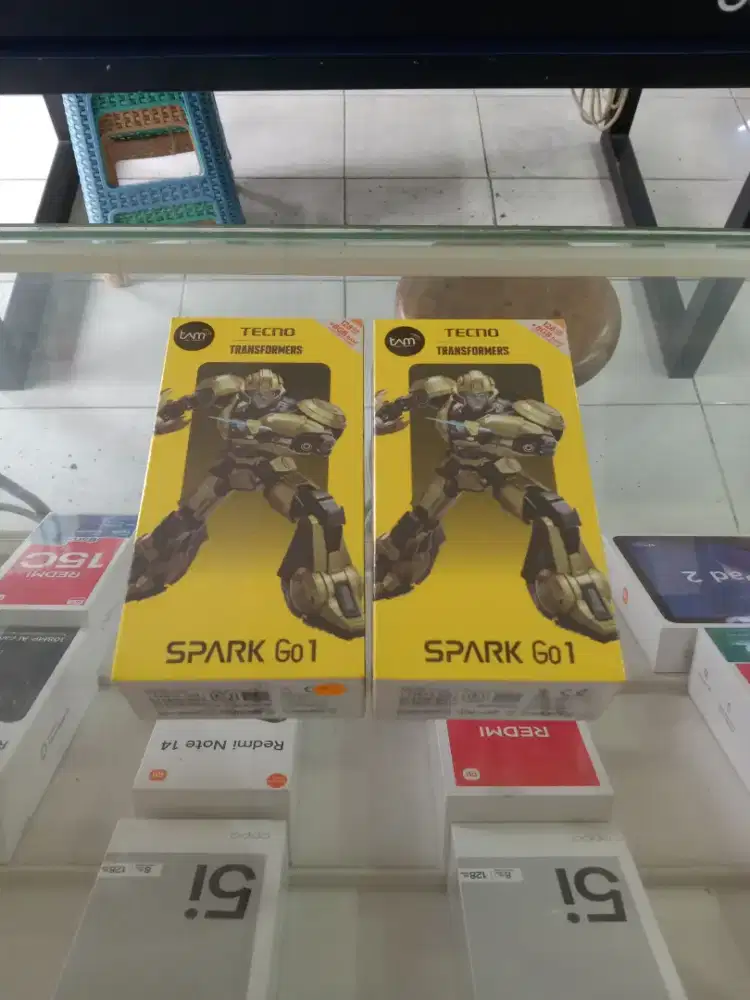 [ fast respon WA ] Tecno Spark GO1 4+4/128 Garansi resmi 13bln