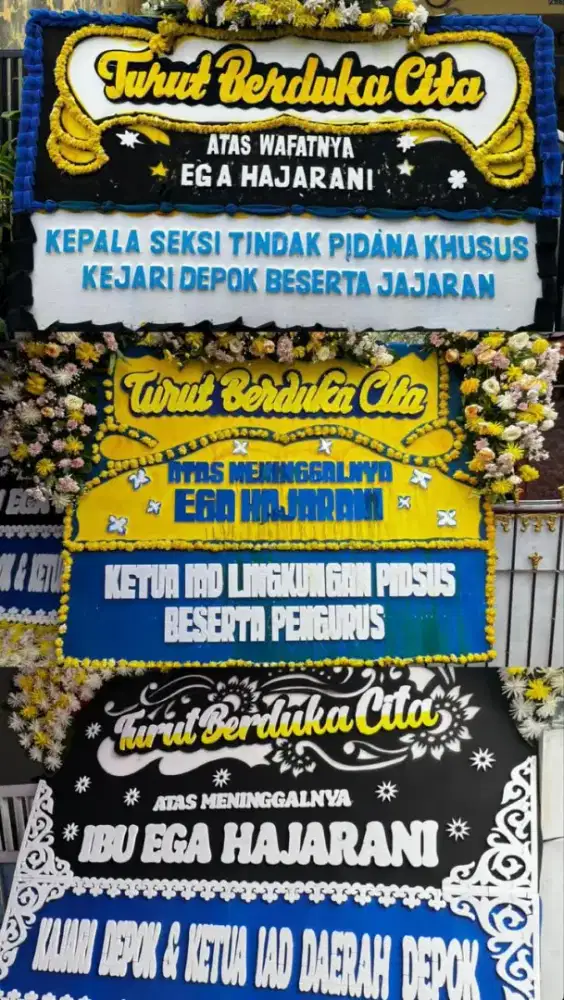 Karangan Bunga Duka 10pcs