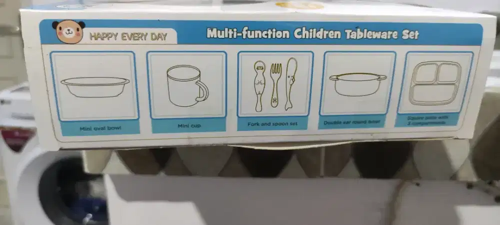 Peralatan Makan Bayi Baby Safe BPA Free