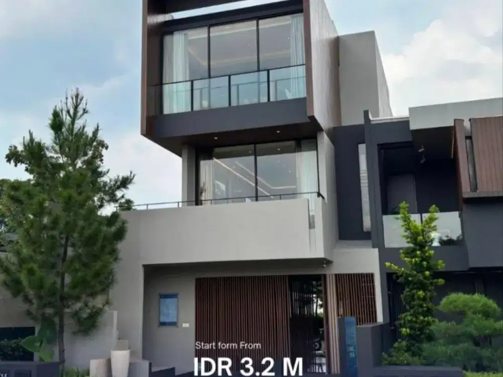 Rumah 3 Lantai Ruang Maksimal, Privasi Optimal, Hidup Lebih Tenang