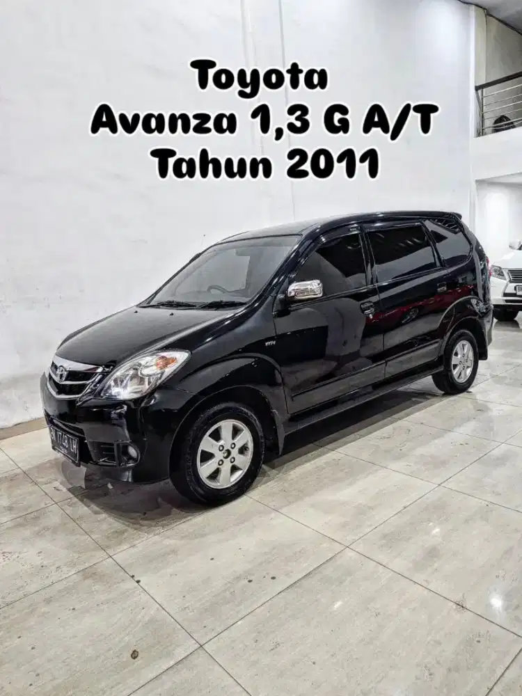 ODO 87RB‼️ AVANZA 1.3 G Automatic 2011 / 2012 hitam toyota