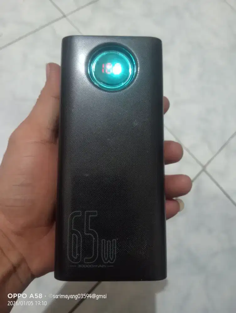power bank BASEUS 65w 30.000 mah