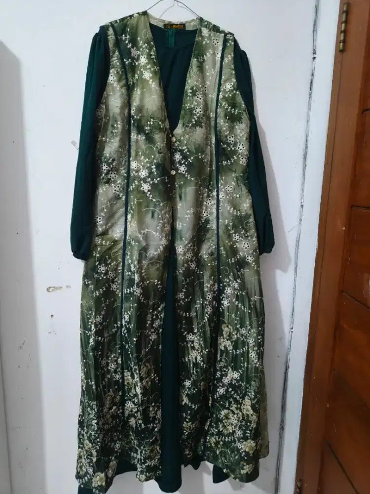 Baju gamis stelan iner