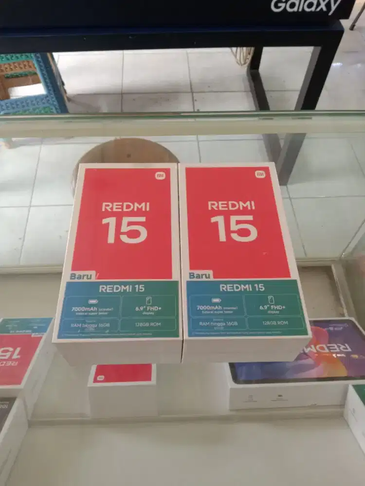 [ Fast respon WA ] Xiaomi Redmi 15 NFC 8+8/128 Garansi resmi 15bln