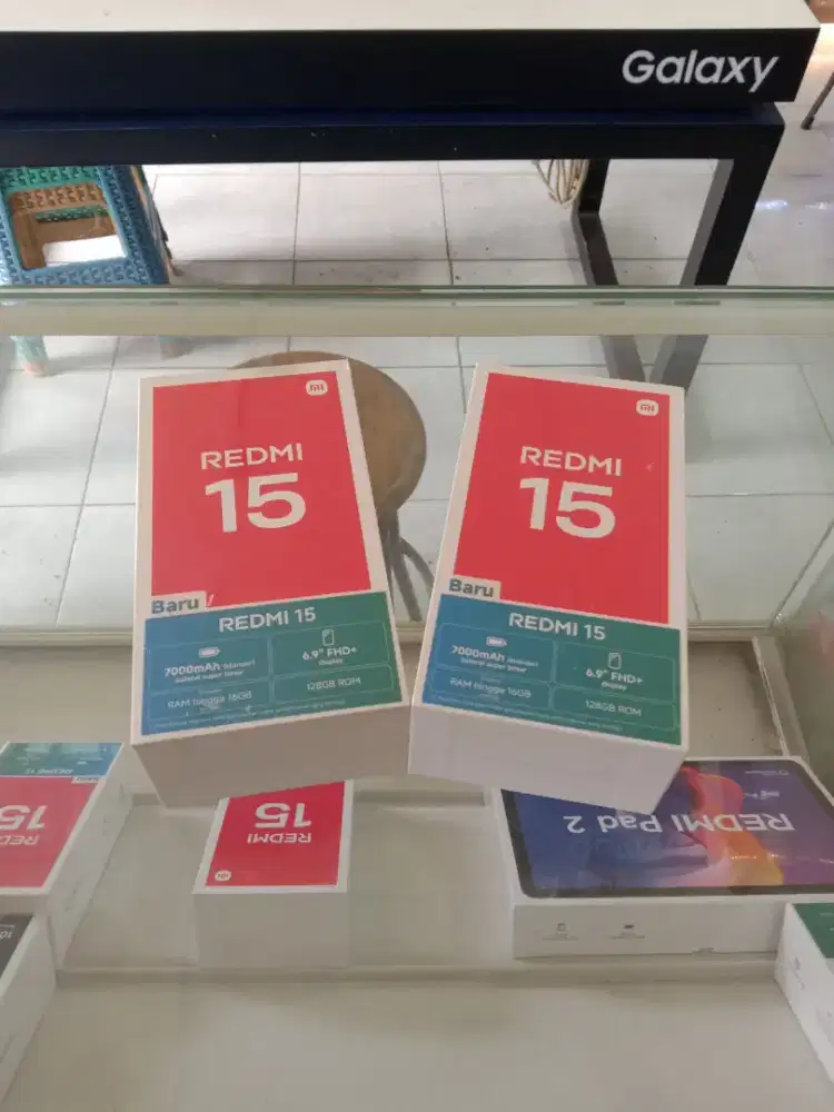[ Fast respon WA ] Xiaomi Redmi 15 NFC 8+8/256 Garansi resmi 15bln