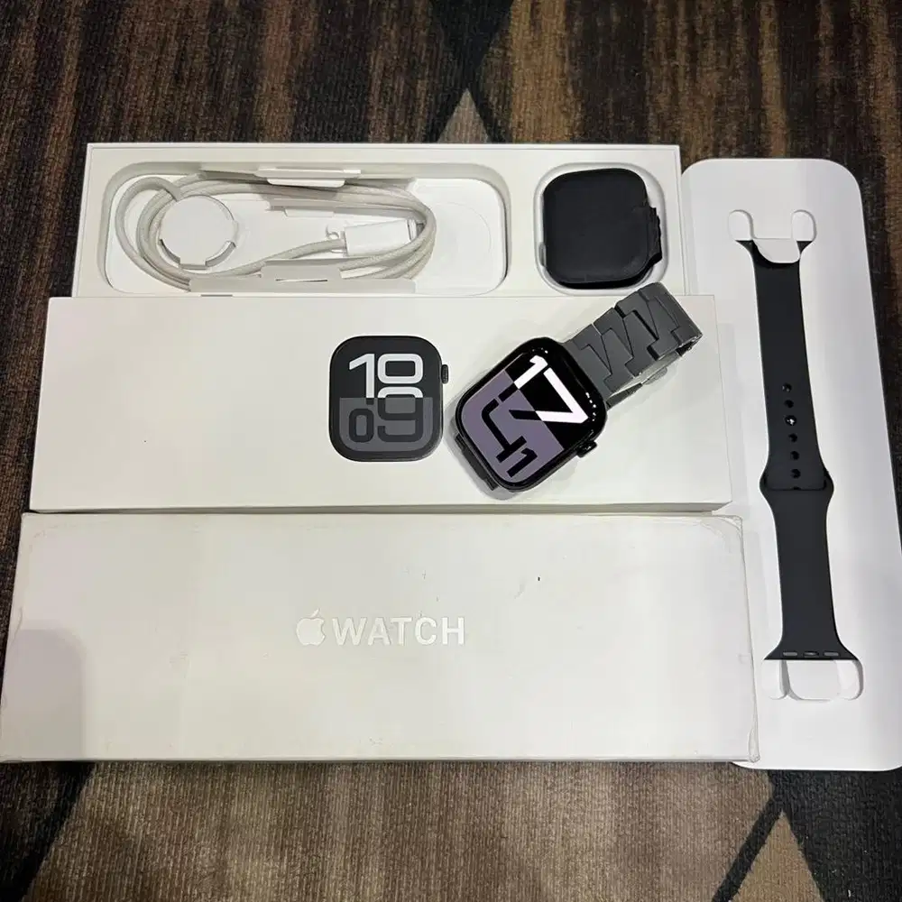 apple watch gen 10 46mm garansi resmi garansi on maret bh 100