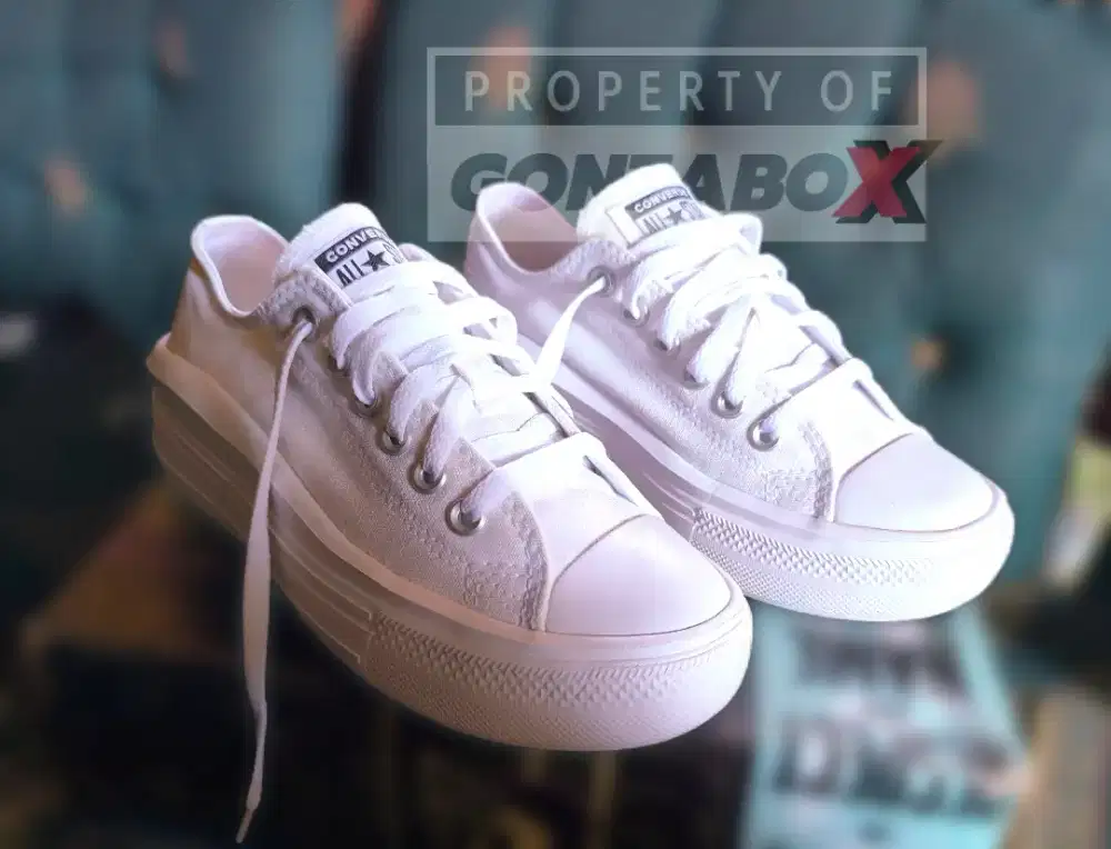 Sepatu Converse Chuck Taylor All Star Move Platform Not Nike Adidas