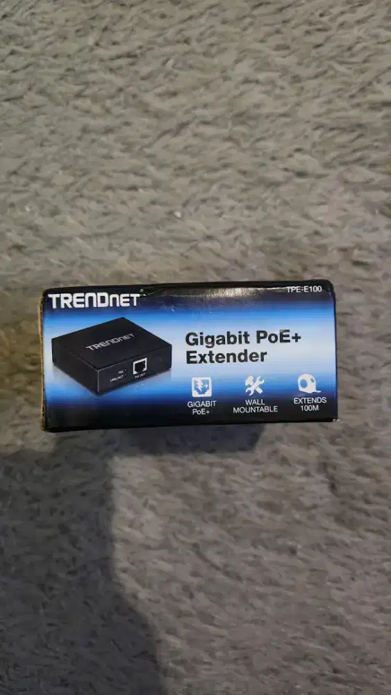 ekstender PoE+ Gigabit TRENDnet TPE-E100